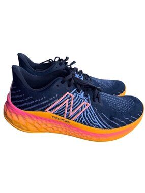 New Balance Womens Size 9 Fresh Foam X Vongo v5 Navy & Neon Pink Vibrant Apricot